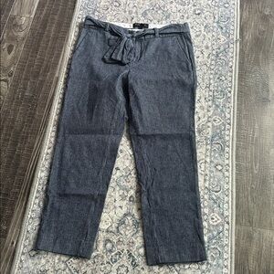 Banana republic Avery work pants with front tie (4p)